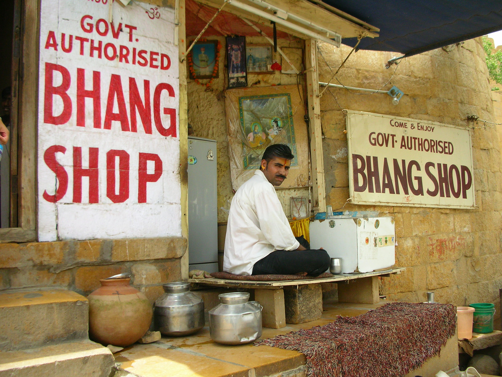 Bhang shop India